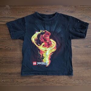 Lego Ninjago Boys 4 Black Tee
